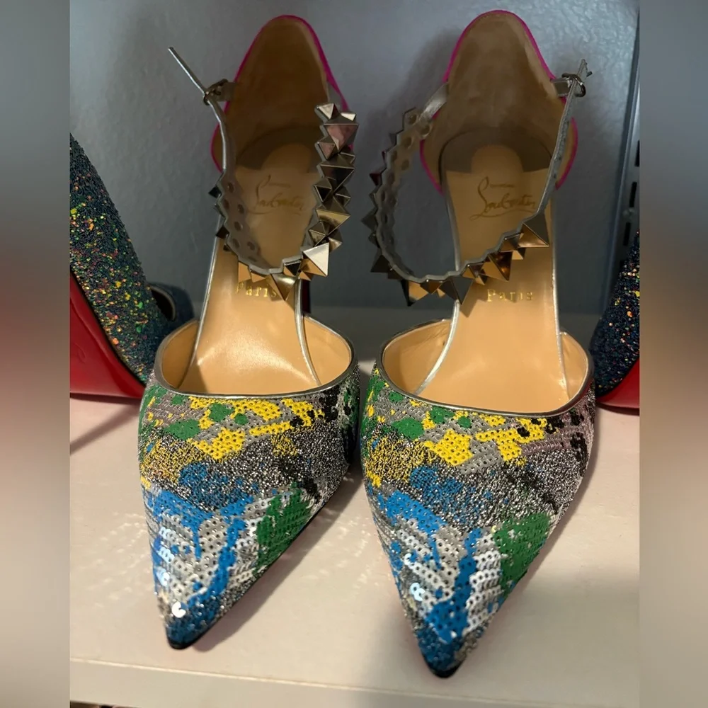 Christian Louboutin planet chic 100 - Picture 4 of 13